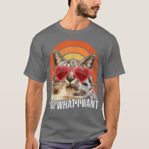 Funny Cat Tshirt, Cat Lover Tee, Cat Owner Shirt,  T-Shirt