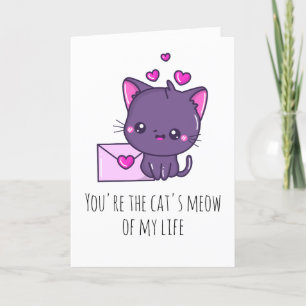 funny cat valentine cards