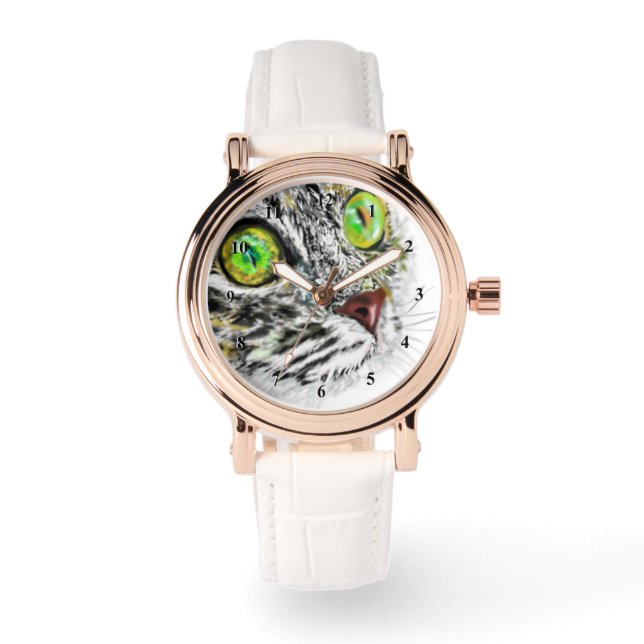 Funny Cat Watch (Front)