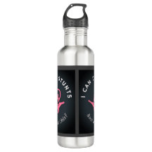 Funny Cat Water Bottle (24 oz)