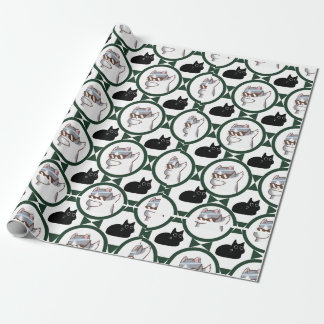 Funny Cat Wrapping Paper