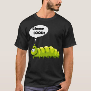 Funny Caterpillar Logo Gift Giftidea Angry Face T-Shirt