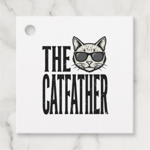 Funny Catfather Vintage Cat Quote Graphic Shirt_1 Favour Tags