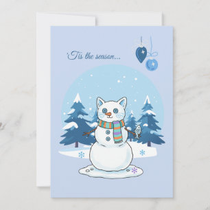 Funny Cats Christmas Card