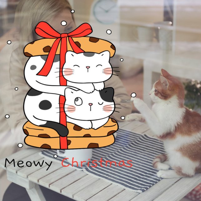 Funny Cats Cookies Meowy Christmas Pet Shop Vet (Creator Uploaded)