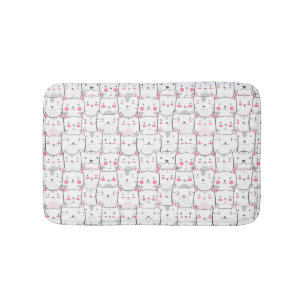 Funny Cats Kitten Kittens Cat Bath Mat