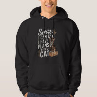 Funny Cats lovers Sorry, I Can't, I Have Plans Wit