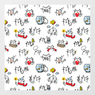 Funny cats, milk and magic.