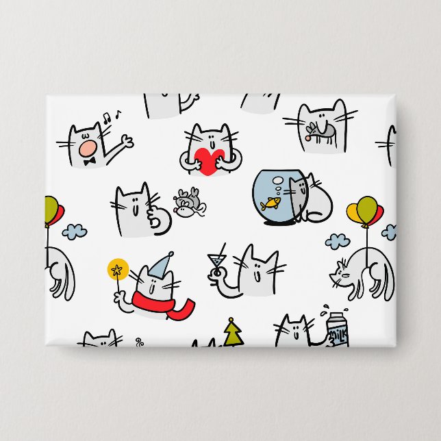 Funny cats, milk and magic. (Front)