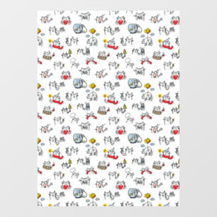 Funny cats, milk and magic.