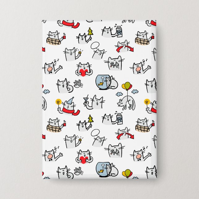 Funny cats, milk and magic. (Front)