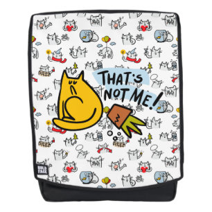 Funny cats, milk and magic. backpack