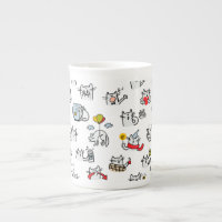 Funny cats, milk and magic.