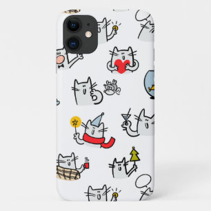 Funny cats, milk and magic. Case-Mate iPhone case