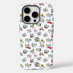 Funny cats, milk and magic. iPhone 16 pro case