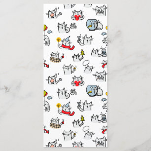 Funny cats, milk and magic. menu