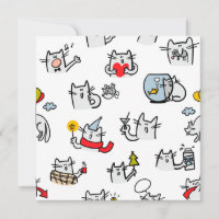 Funny cats, milk and magic