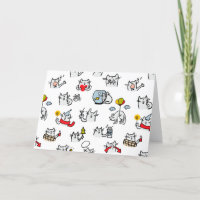 Funny cats, milk and magic.