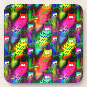 Funny Cats Pattern-54578 Coaster