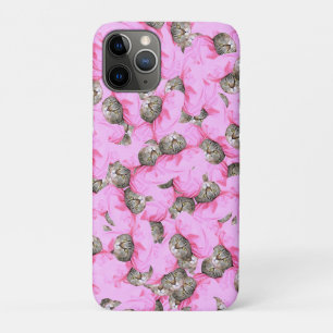 Funny Cats Pink Pattern Case-Mate iPhone Case