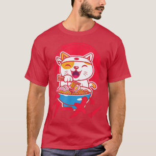 Funny Cats Ramen For All Sushi Cat Lovers 336 T-Shirt