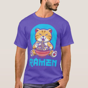 Funny Cats Ramen for all Sushi Cat Lovers  T-Shirt