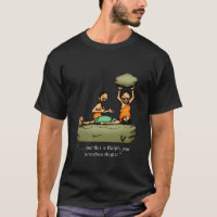 Funny Caveman Anaesthesiologist Cartoon T-Shirt!