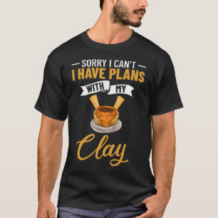 Funny Ceramic Pot Sculpting T-Shirt