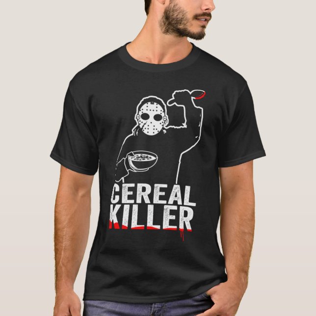 Funny Cereal Killer - Breakfast T-Shirt (Front)