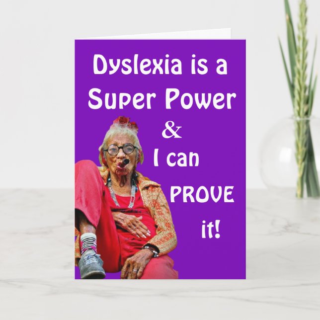 Funny "certain age" Birthday  Card (Front)