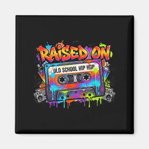 Funny Cette Graffiti 80s 90s Raised On Old School Magnet