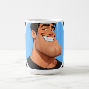 Funny Chad Character Sarcastic Quote Graphic Illus Coffee Mug