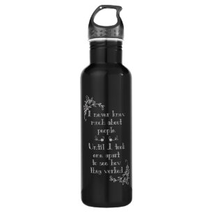 Funny Chalk Art Water Bottle