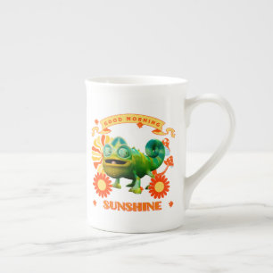 Funny Chameleon Good Morning Sunshine Bone China Mug