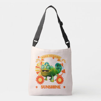 Funny Chameleon Good Morning Sunshine Crossbody Bag
