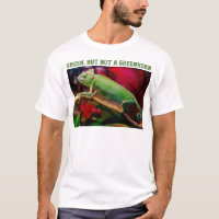 Funny Chameleon Green But Not A Greenhorn