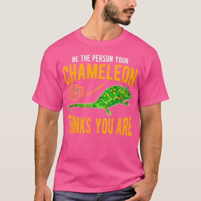 Funny Chameleon T-Shirt (Front)