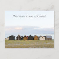 Funny change of address postcard - personalise