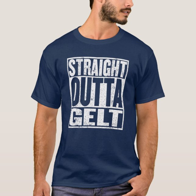 Funny Chanukah Saying Quote Gelt Jewish Celebrate T-Shirt (Front)