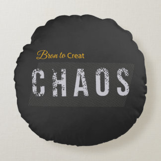 Funny Chaos Creator Streetwear Round Cushion