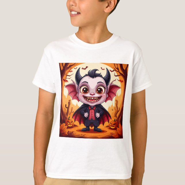Funny Character For Halloween Collection T-Shirt (Front)