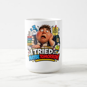 Funny Characters Back to School Balloon Coffee Mug