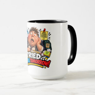 Funny Characters Back to School Balloon Mug