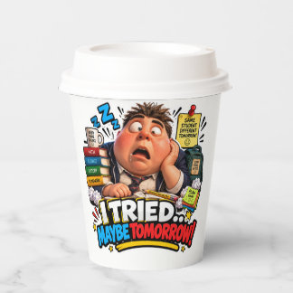 Funny Characters Back to School Balloon Paper Cups