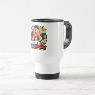 Funny Characters Back to School Balloon Travel Mug