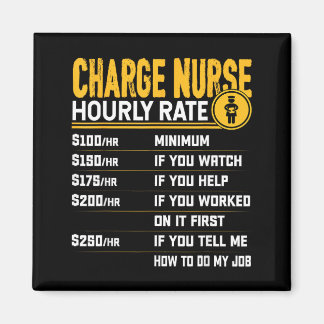 Funny Charge Nurse Hourly Rate - Rn Registered Magnet