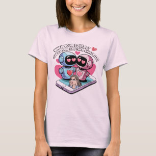 🤖Funny Chatbot Ai Love Companions Humour T-Shirt