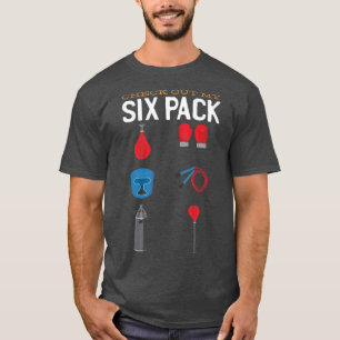 Funny Check Out My Si Pack Boer Gloves Boing Gym S T-Shirt