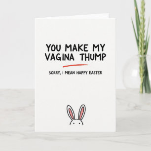 Funny Cheeky Animal Friend Card