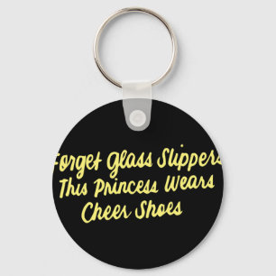 Funny Cheerleader Design For Girls Women Cheerlead Key Ring